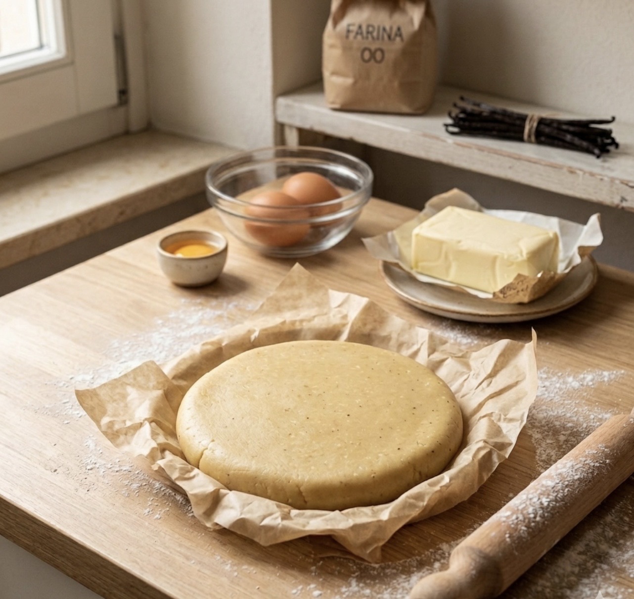 Pasta Frolla Elastica Senza Lievito: Ricetta Piccola Dose